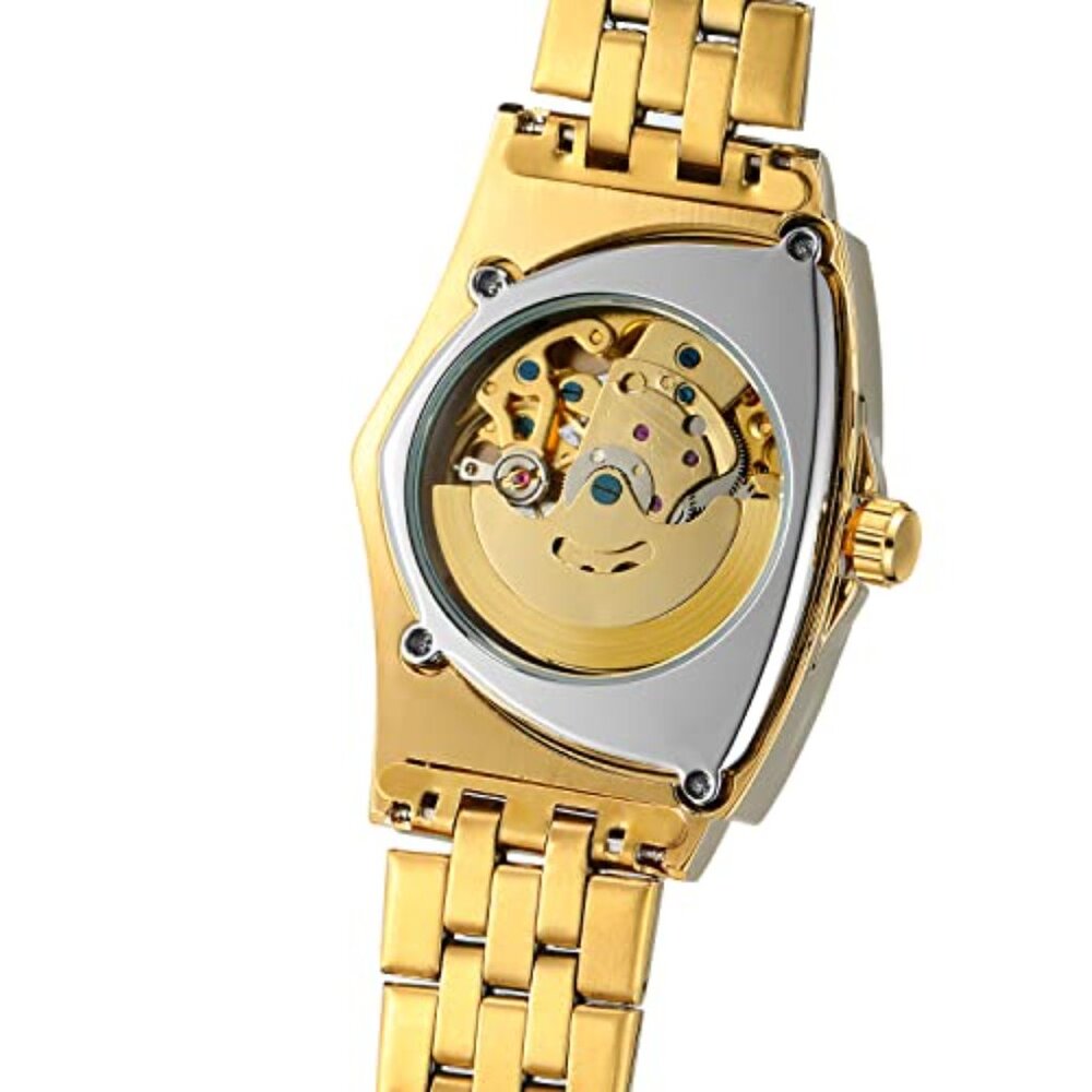 Men's Automatic Skeleton Watch Stainless Steel Wa… - image 6